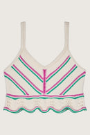 BA&SH - Helois Tank Top - Ecru - Women