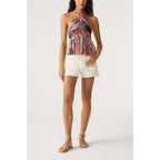 Top Nellie - Ocre - Mujer