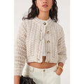 Cardigan Novela - Crudo - Mujer