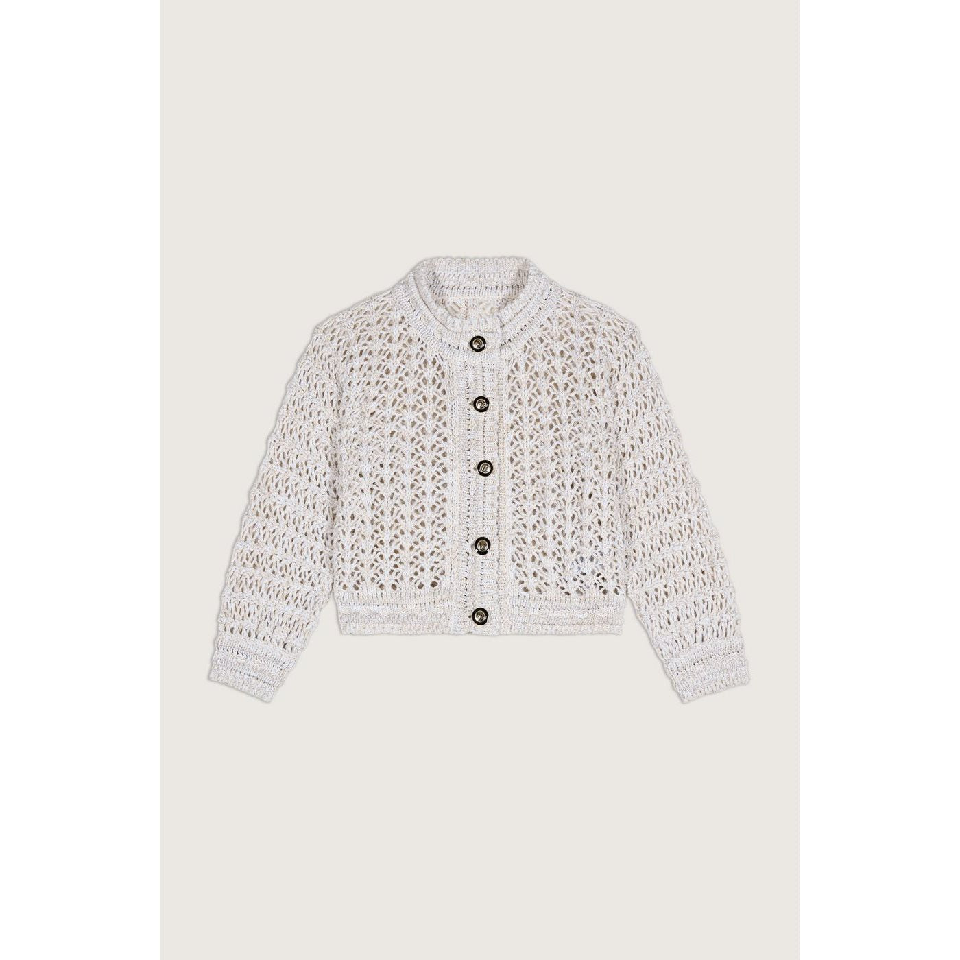 Cardigan Novela - Crudo - Mujer