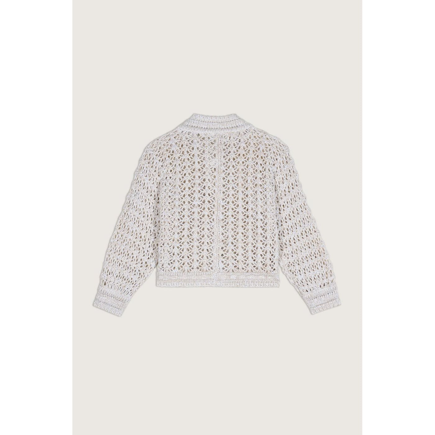 Cardigan Novela - Crudo - Mujer