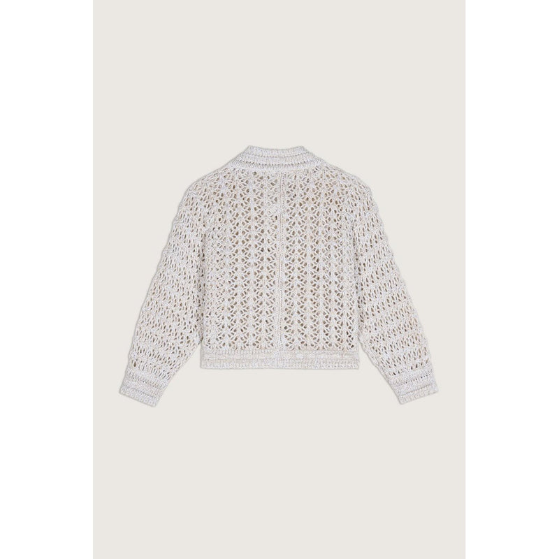 BA&SH - Novela Cardigan - Ecru - Women's
