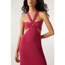 BA&SH - Robe Patras - Fuchsia - Femme