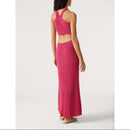 BA&SH - Robe Patras - Fuchsia - Femme