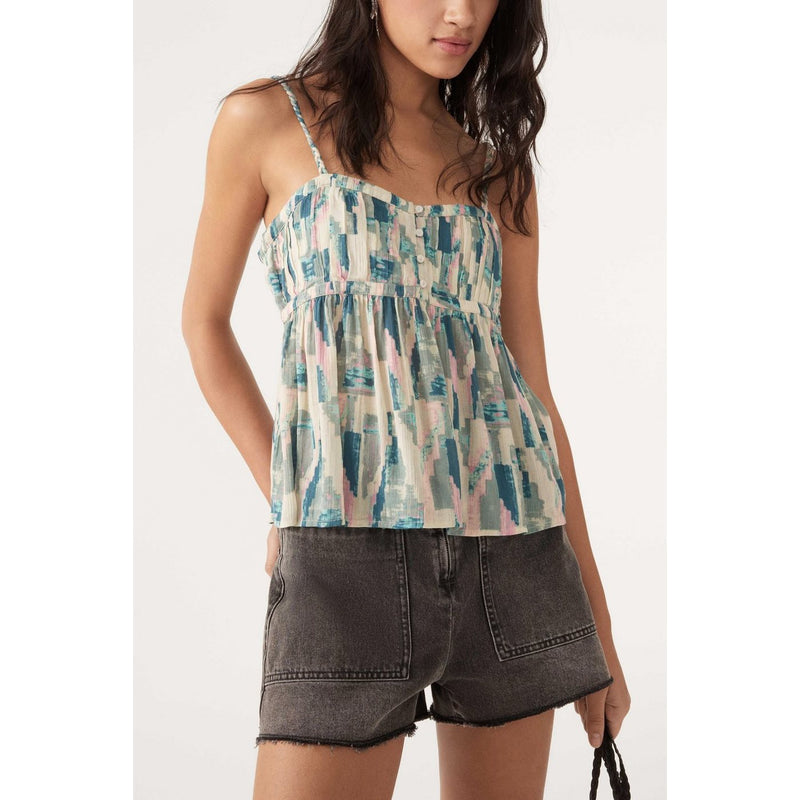 Top Than - Turquoise - Femme