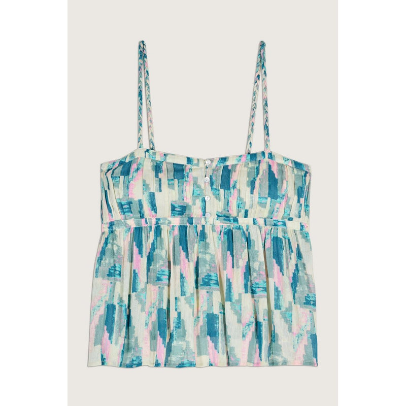 Top Than - Turquoise - Femme