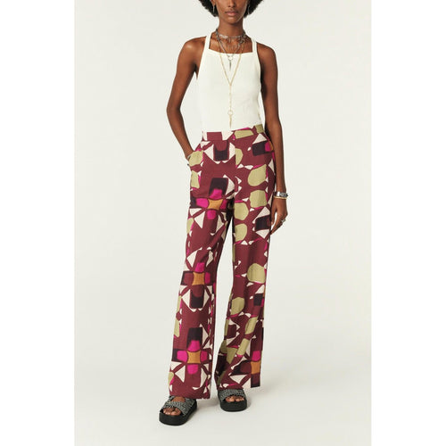 Pantalon Aaron - Prune - Femme