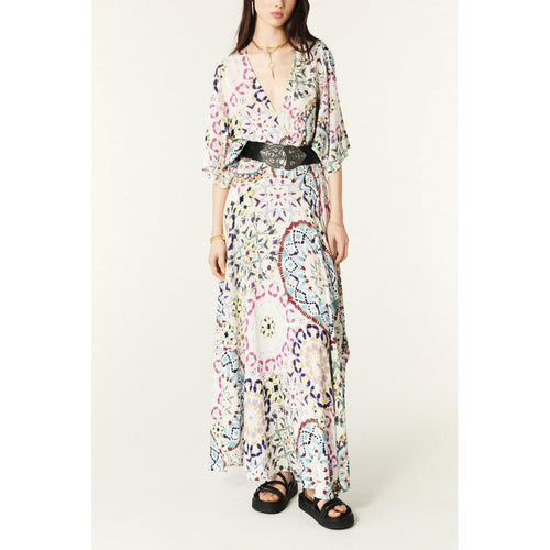 BA&SH - Robe Licia - Perle - Femme