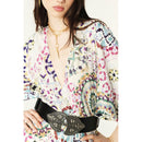 BA&SH - Robe Licia - Perle - Femme