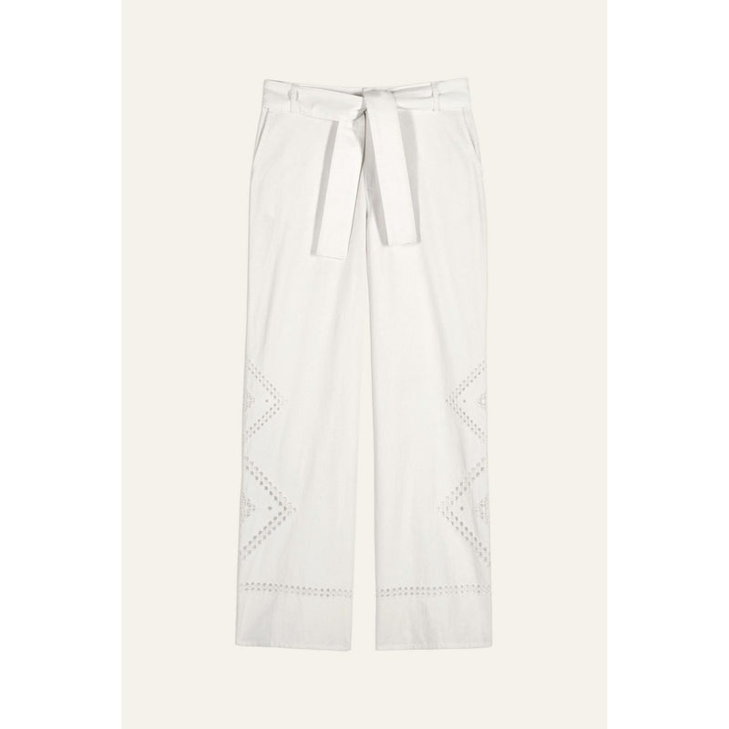 BA&SH - Pantalon Marlon - Blanc - Femme