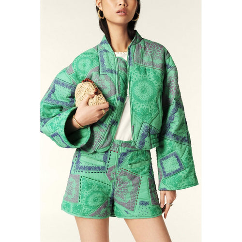 Short Mustang - Vert - Femme