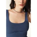 Oxmo Top - Midnight Blue - Women