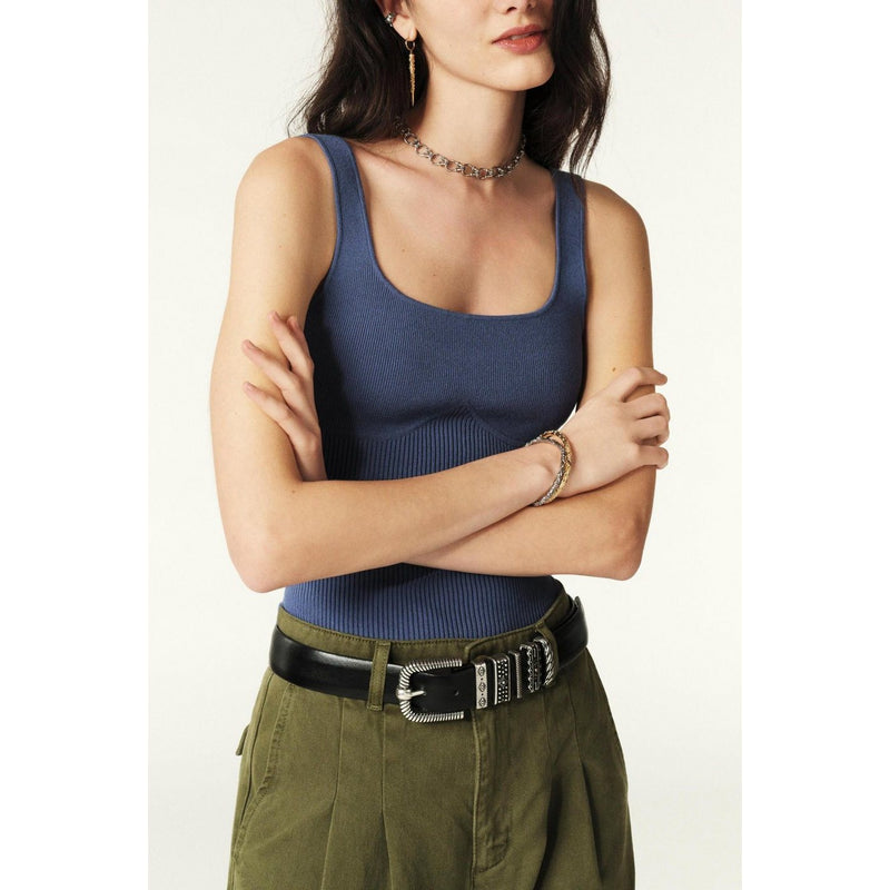 Oxmo Top - Midnight Blue - Women