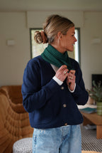 Dark Green Max Mesh Scarf