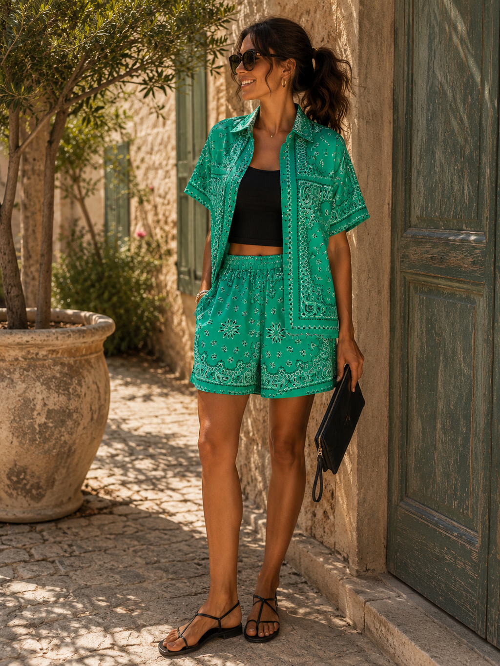 Bandita Shirt - Green