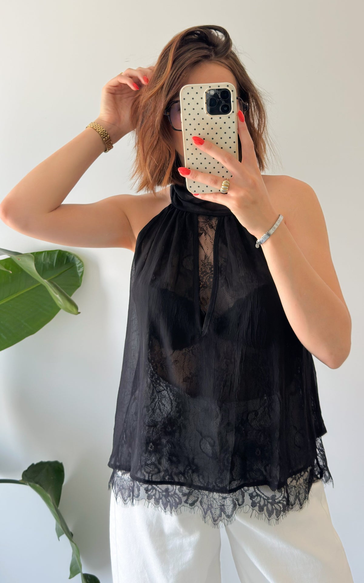 Top in Pizzo Murcia - Nero
