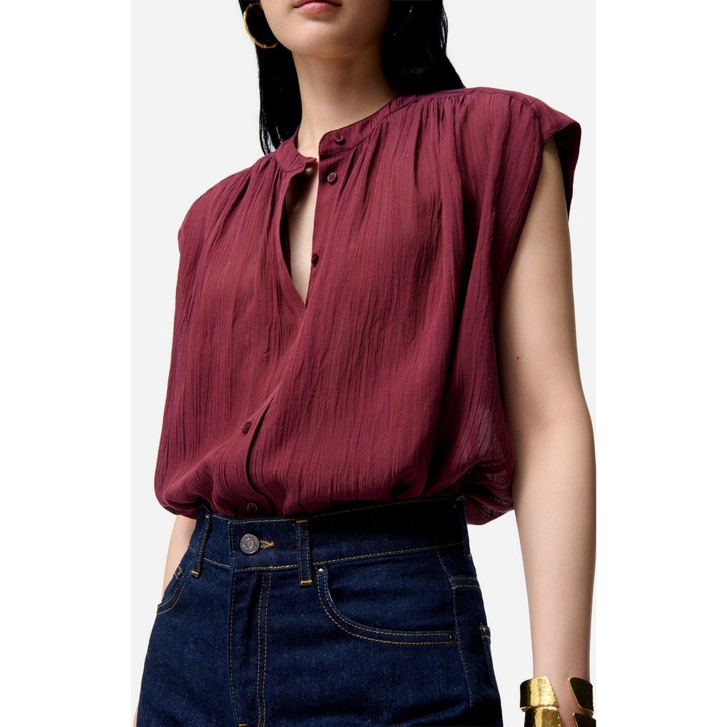 Blouse Sm Clio - Bordeaux