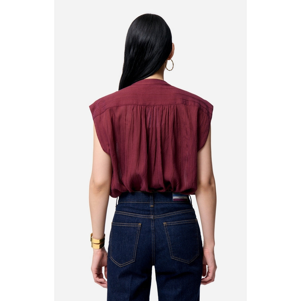 Blouse Sm Clio - Bordeaux