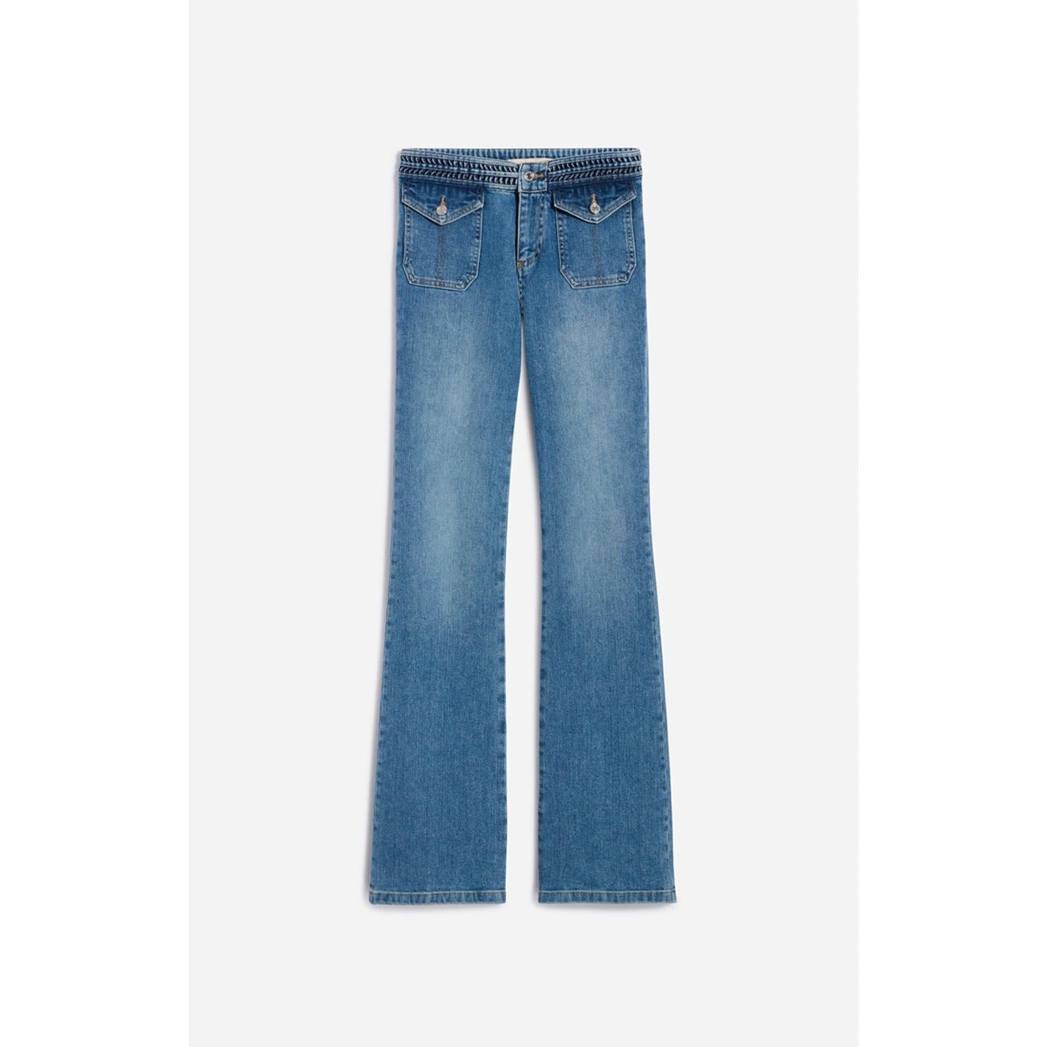 Nano Bootcut Jeans - Light Indigo