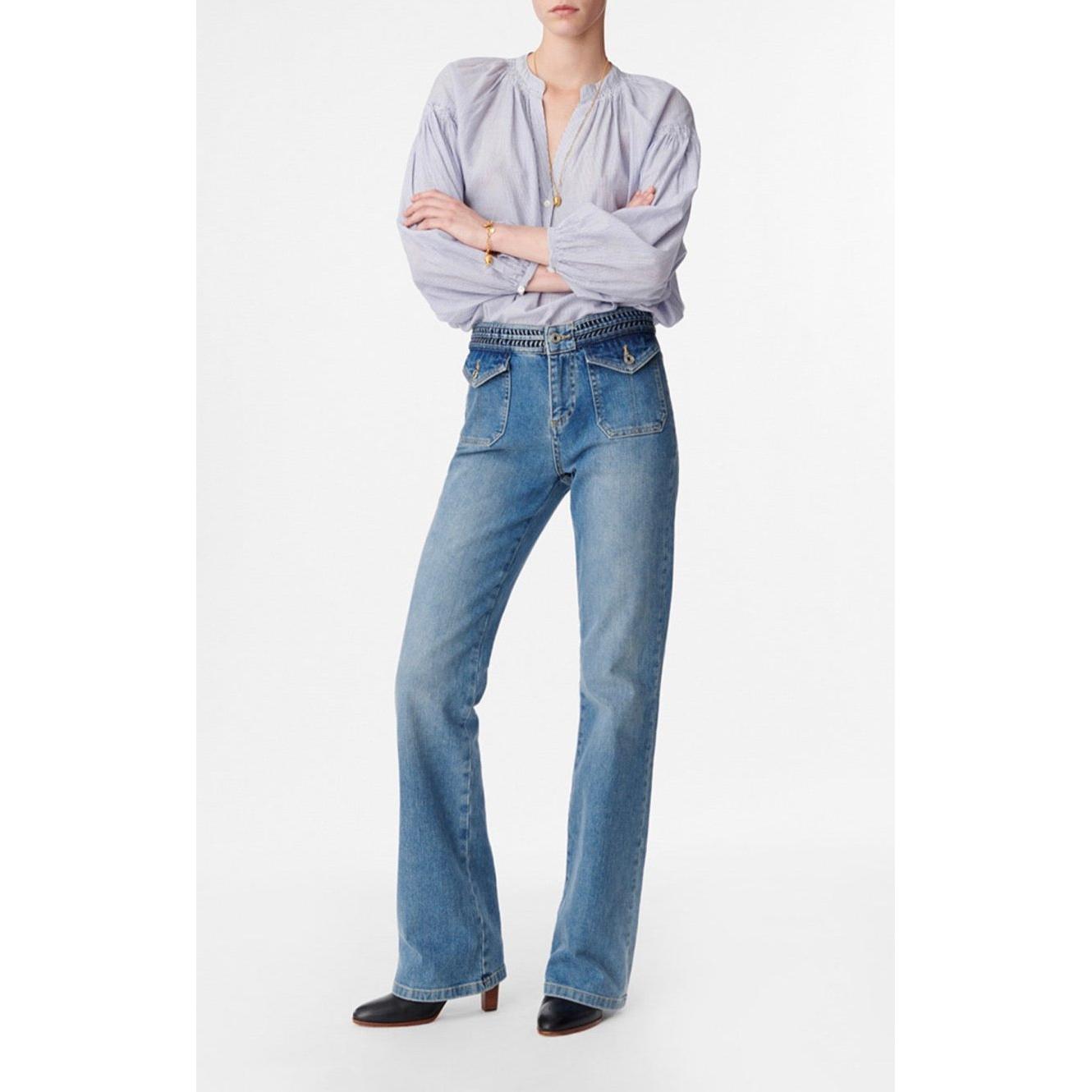 Nano Bootcut Jeans - Light Indigo