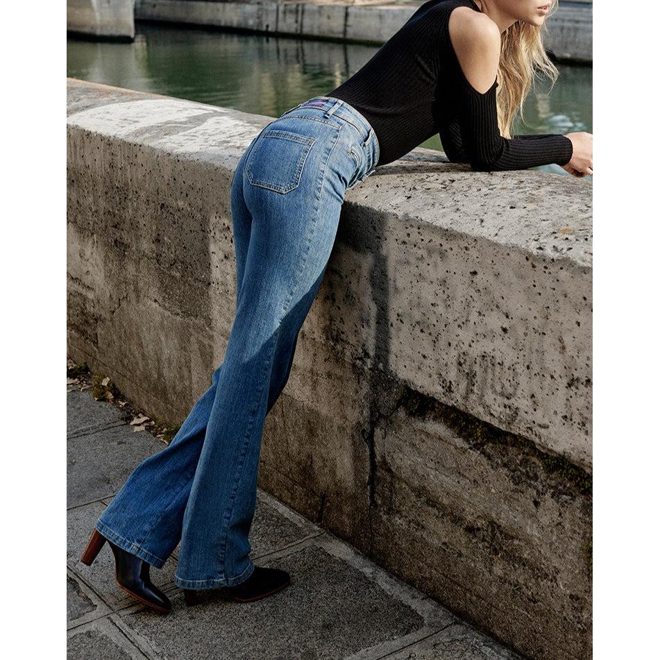 Nello Flare Jean - Light Indigo