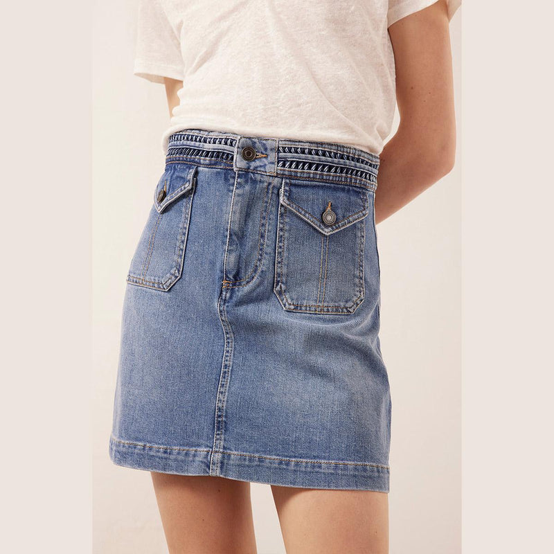 Vanessa Bruno - Jupe Naoto - Indigo Clair