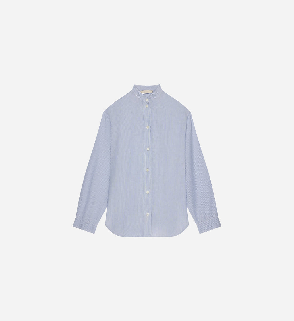 Camisa Lidiane - Blanco/Azul