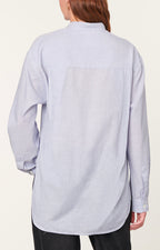 Camisa Lidiane - Blanco/Azul