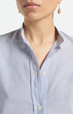 Camisa Lidiane - Blanco/Azul