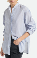 Camisa Lidiane - Blanco/Azul