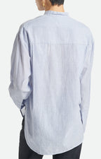 Camisa Lidiane - Blanco/Azul