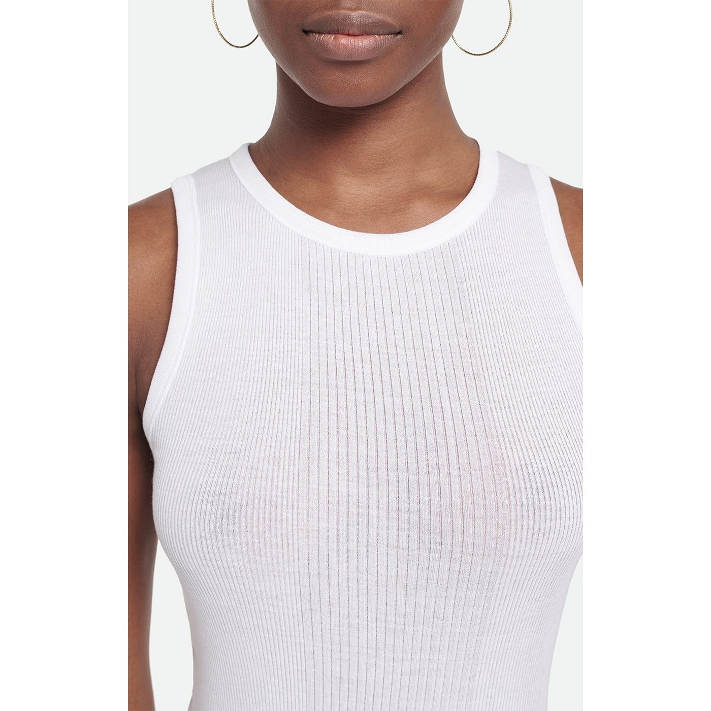 Vivi Vest Top - White