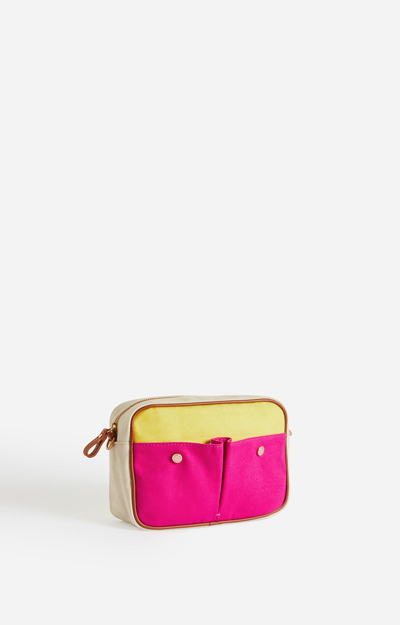 Vanessa Bruno - Sac Camera - Off White/Pink