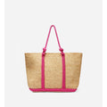 Cabas L En Raphia - Rose
