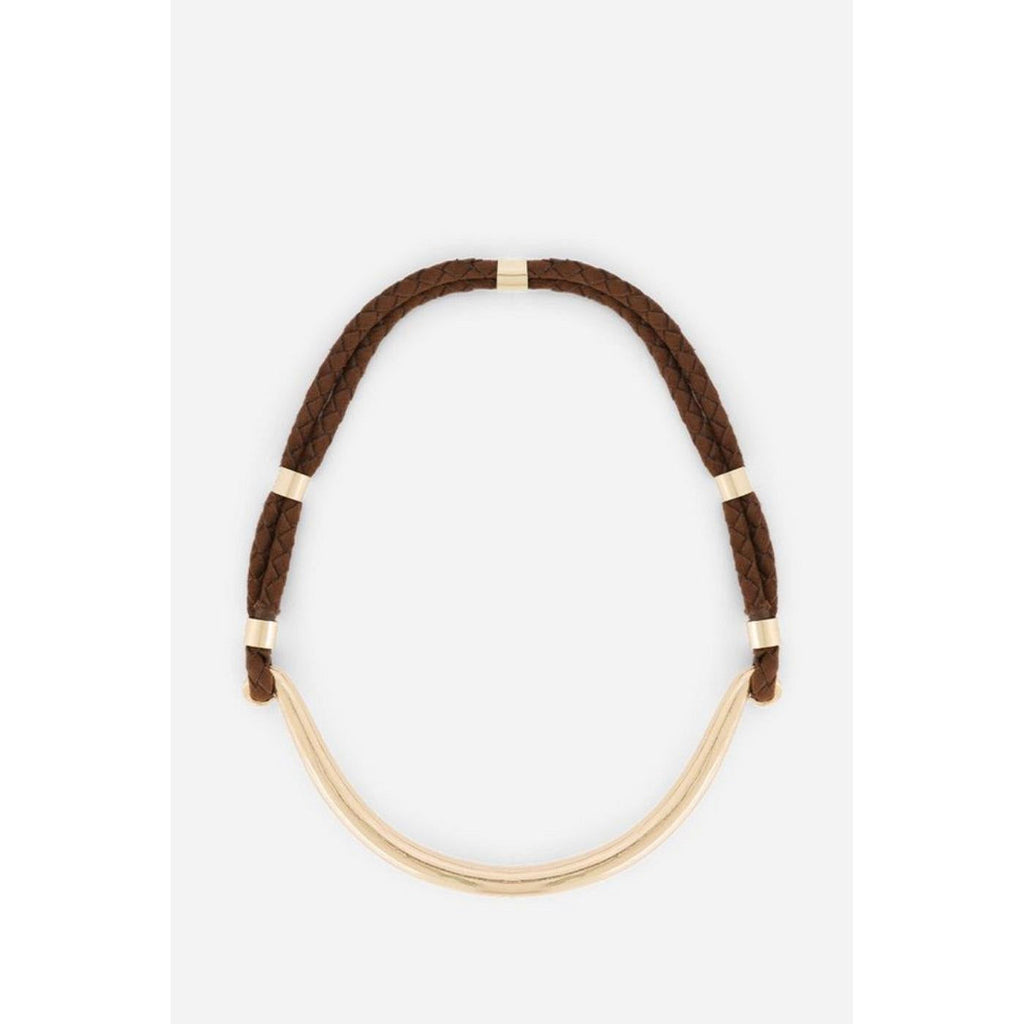 Neylla Necklace - Gold & Ebony