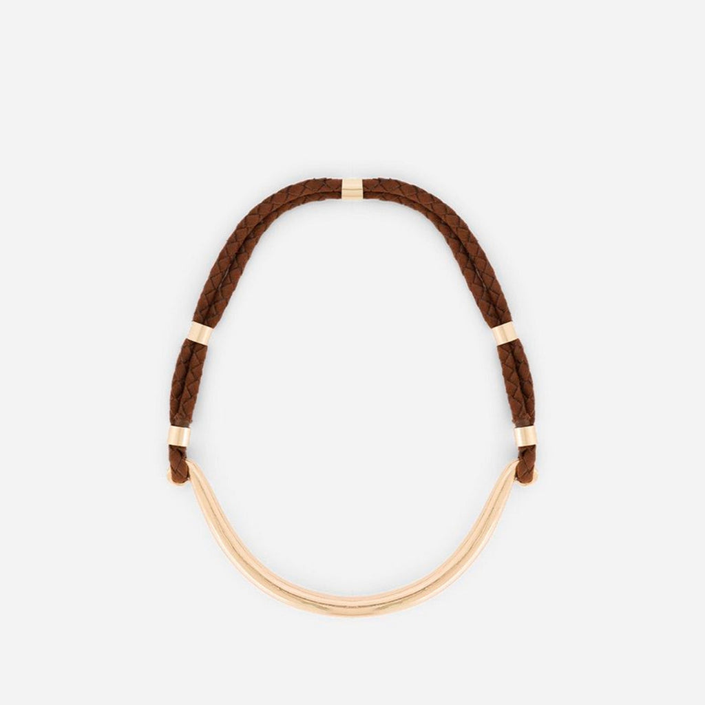 Neylla Necklace - Gold & Ebony