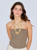 Double Satlite Necklace