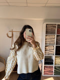 Pull Sans Manches Isaure - Écru