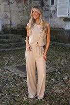 Amanda Taupe - Buttoned Top