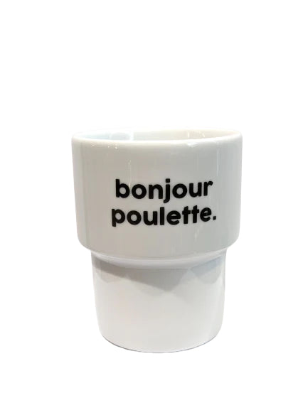 Gobelet Bonjour Poulette