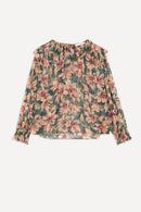 BA&SH - Baia Blouse - Turquoise - Women