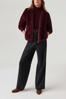 Blouson Gaby - Burgundy - Femme