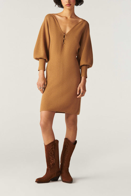 Robe Hazia - Camel - Femme