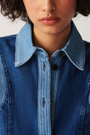 BA&SH - Camisa Ianis - Vaqueros - Mujer
