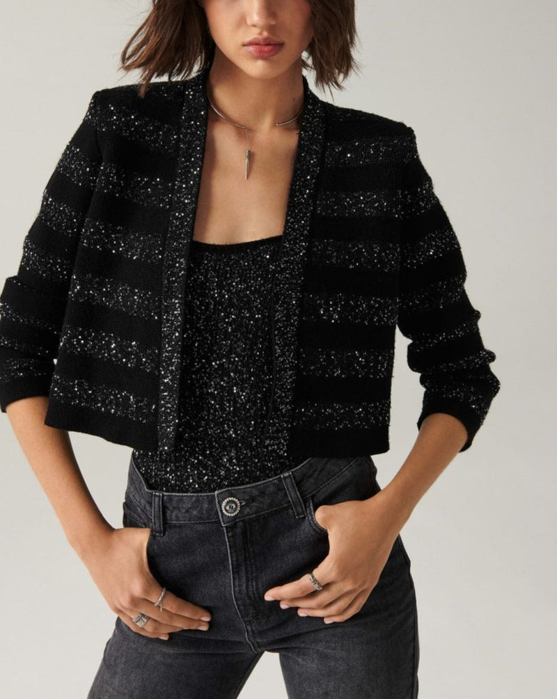BA&SH - Trevis Cardigan - Black - Women's
