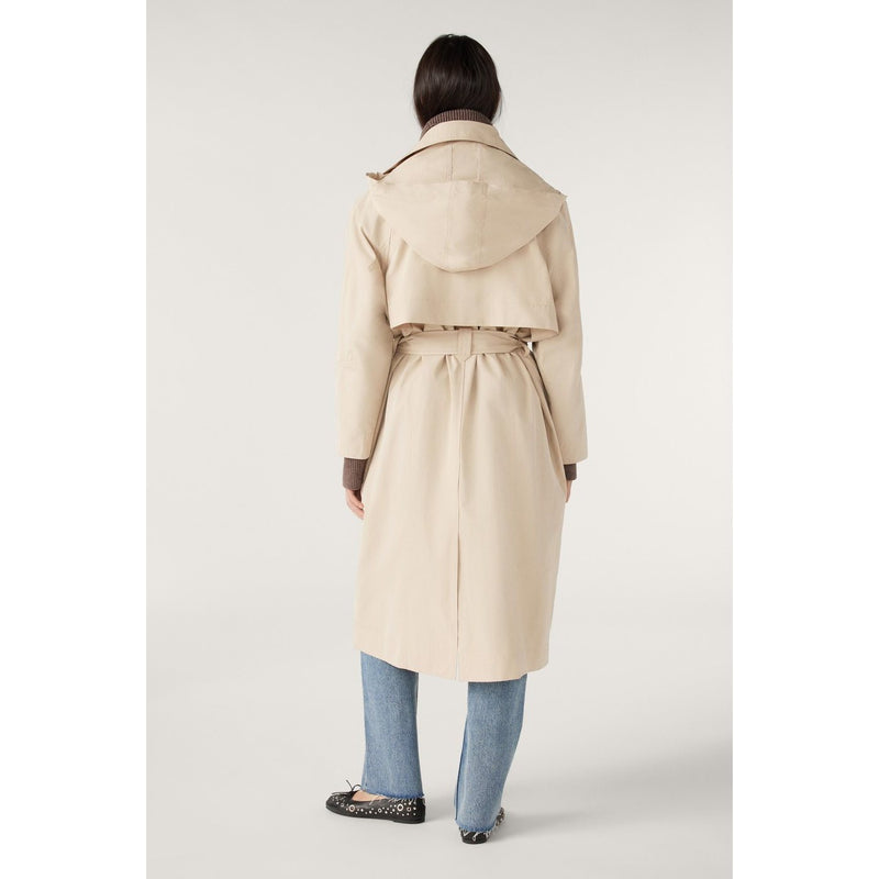 Kaan Trench Coat - Beige - Women