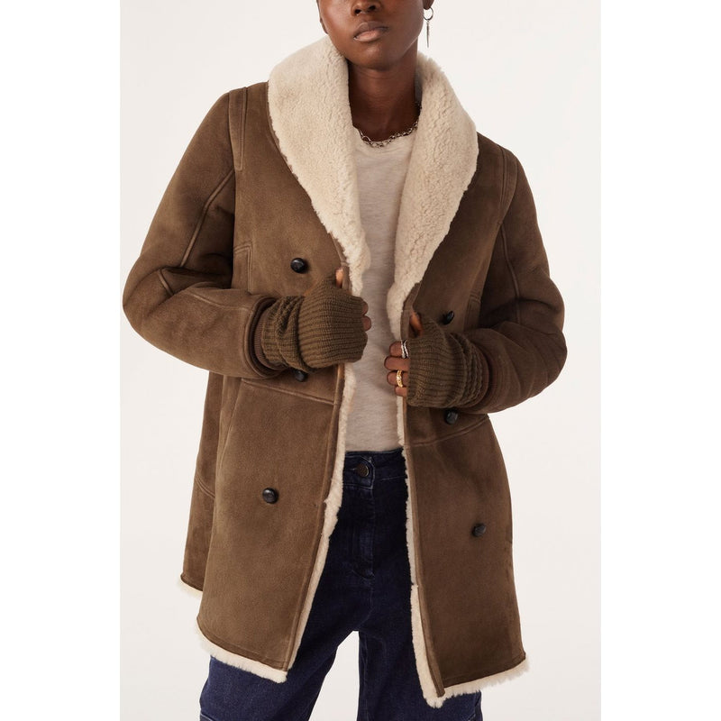 BA&SH - Merry Coat - Brown - Women