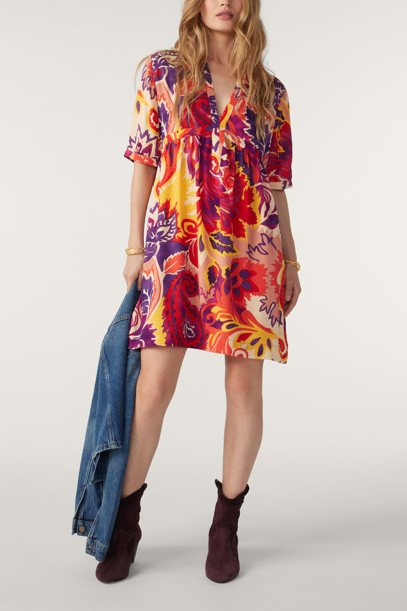 Vestido Nilly - Ocre - Mujer