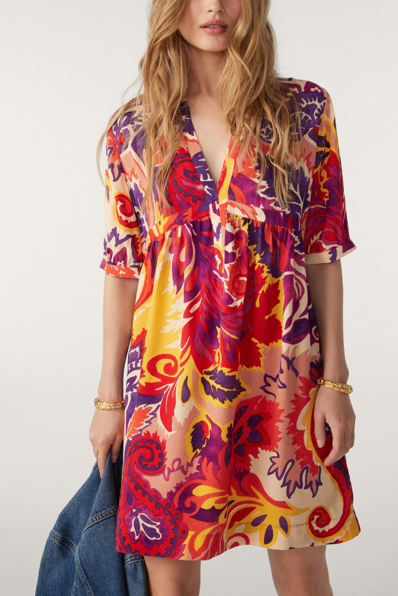 Vestido Nilly - Ocre - Mujer