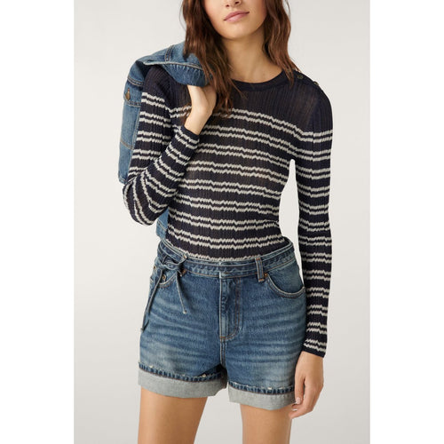 BA&SH - Pull Zaig - Marine - Femme